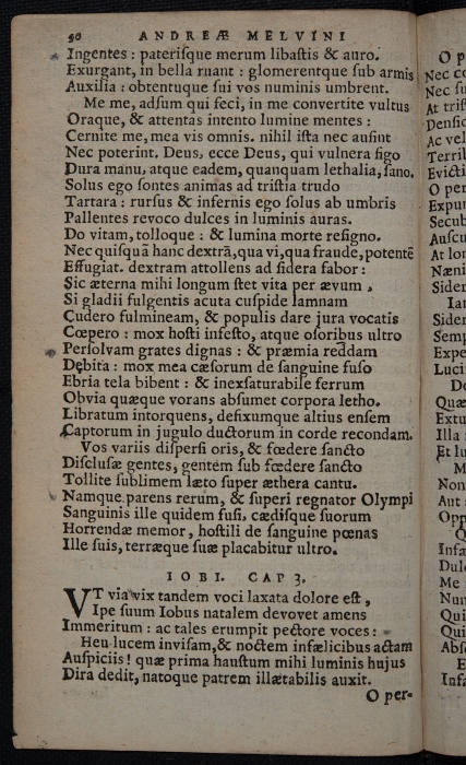 Photograph of Andrew Melville: Carmen Mosis: Deut. 32